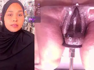 Cam4 Live Porn of BBWHijab