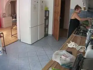 Camsoda Adult Webcam of voyeurcam-julmodels-kitchen