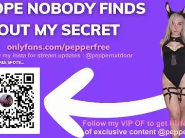 Chaturbate Watch Live Sex Cams of pepperxminthe