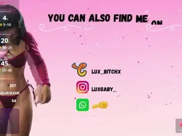 Chaturbate Adult Webcam of lux_bitchx