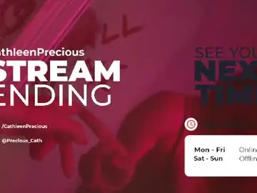 Chaturbate Best live sex cam show of cathleenprecious