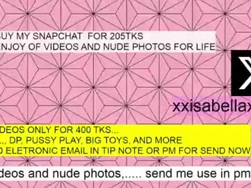 Chaturbate Nude Webcam of xxisabelaxxx