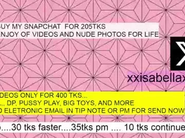 Chaturbate Nude Webcam of xxisabelaxxx