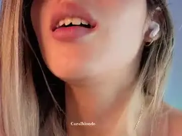 Chaturbate Private Sex Chat of carolblonde