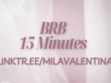 Chaturbate Live Porn of milavalentinax