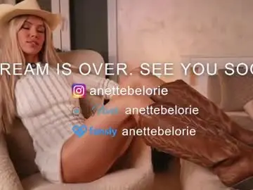 Chaturbate Sex Chat of anette_belorie
