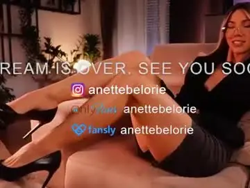 Chaturbate Best Webcam of anette_belorie