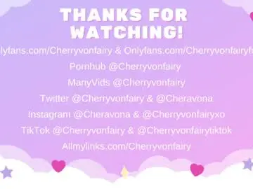 Chaturbate Live Sex of cherryvonfairy