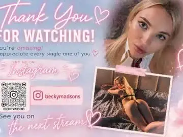 Chaturbate Live Sex Cam of beckymadsons