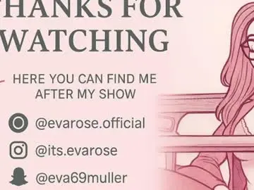Chaturbate Adult Webcam of evarose_xo