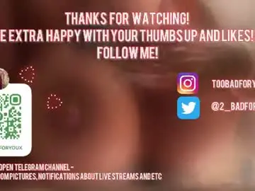 Chaturbate Adult Webcams of 2badforyou