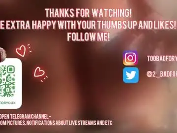 Chaturbate Best Webcam of 2badforyou