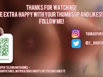 Chaturbate Best Webcam of 2badforyou