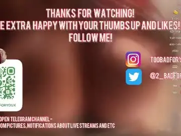 Chaturbate Live Porn of 2badforyou
