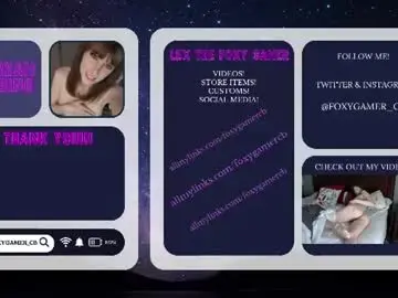 Chaturbate Best live sex cam show of foxy_gamer