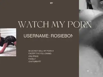 Chaturbate Best live sex cam show of rosiebones