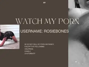 Chaturbate Adult Webcam of rosiebones