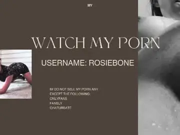 Chaturbate Adult Webcam of rosiebones