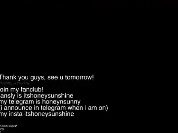 Chaturbate Best Webcam of honey_sunshine