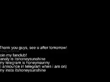 Chaturbate Best live sex cam show of honey_sunshine