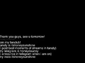 Chaturbate Adult Video Chat of honey_sunshine