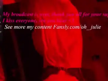 Chaturbate Free Porn Cam of oh_julie