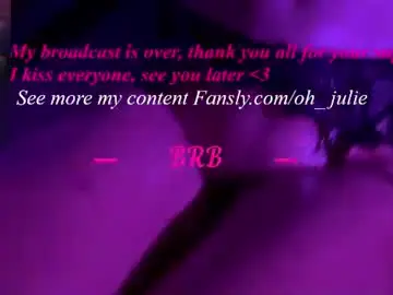 Chaturbate Sex Chat of oh_julie