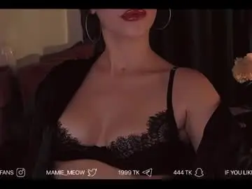 Chaturbate Adult Webcams of mamiemeow