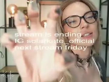 Chaturbate Private Sex Chat of solar_kate